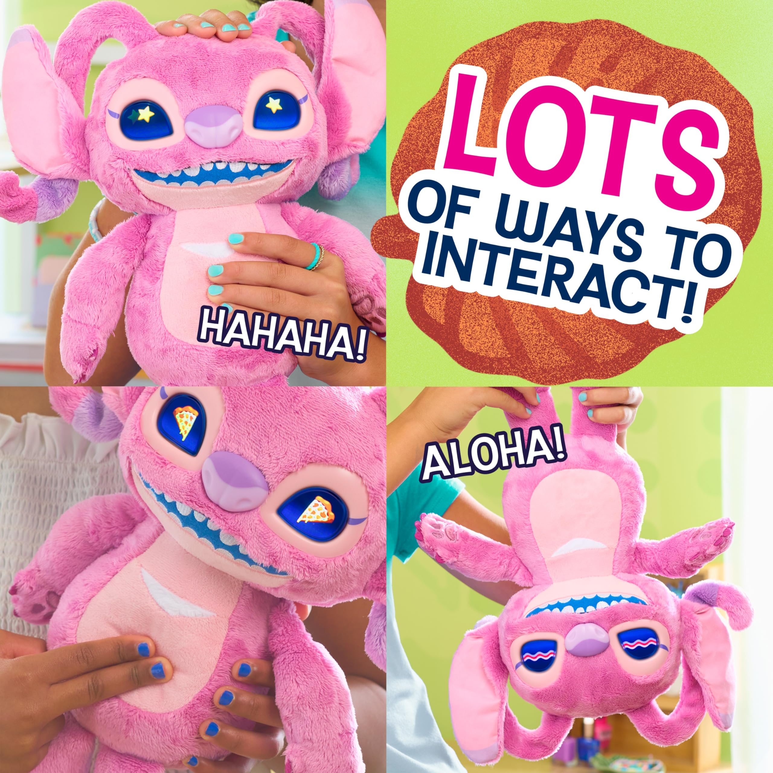 Amazon.co.jp: Just Play Stitch Many Moods Feature Plush - Angel